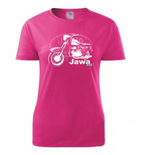 STRIKER Dámské tričko Jawa 350 Barva: Růžová, Velikost: S