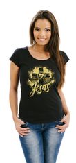 STRIKER Dámské tričko Ježíš kříž srdce Velikost: M