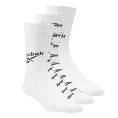 Reebok Dámské ponožky , CL FO Crew Sock 3P | GG6682 | bílá | S