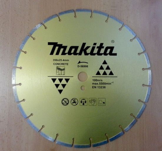 Makita D-57009 diamantový kotouč 400x25.4x7.5MM beton