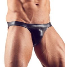 SvenjoymentUnderwear Černé wetlook jockstrapy Svenjoyment Jock L