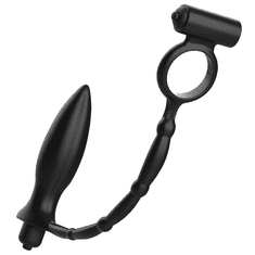 addicted toys Addicted Toys Anal Massager + Vibrating Cock Ring