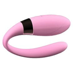 Boss Series Párový vibrátor V-Vibe Pink na dálkové ovládání, USB nabíjecí, 7 režimů