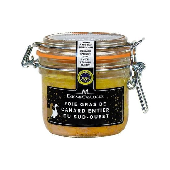 Ducs de Gascogne Kachní Foie Gras z Jihozápadu Francie v celku, 180g