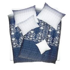 SCANquilt povlečení SATÉN DESIGN blue