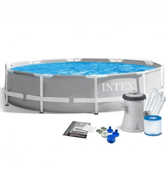 INTEX Bazén Prism Frame Pools 3.05 m x 0.76m 26702NP s filtrací