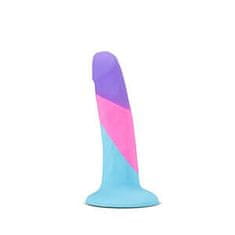 Blush Barevné silikonové dildo Blush AVANT Vision of Love 14x3 cm