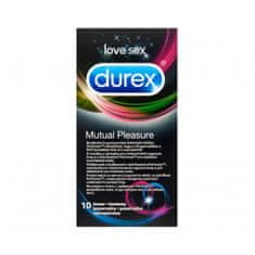 Pasante Durex Mutual Pleasure (10ks), kondomy pro společné vyvrcholení