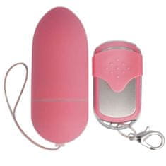 Action Spirit Large Vibrating Egg Remote pink