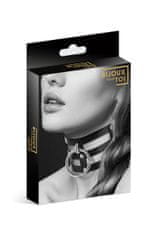 Bijoux Indiscrets Bijoux Pour Toi Collar Metal Ring Fetish černý