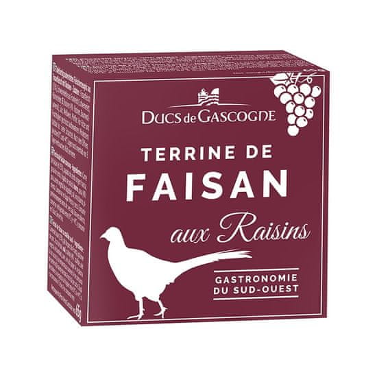 Ducs de Gascogne Bažantí terina s rozinkami, 65g