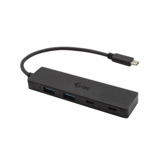 I-TEC USB-C Metal HUB 2× USB 3.0 + 2× USB-C C31HUBMETAL2A2C