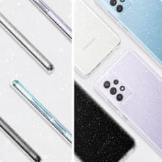 Spigen Liquid Crystal silikonový kryt na Samsung Galaxy A52 5G/4G, glitter průsvitný