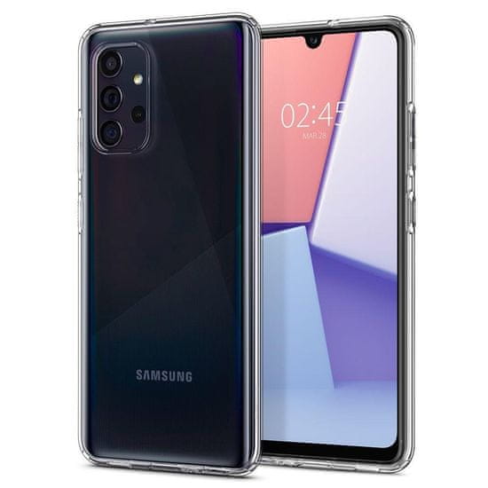 Spigen Liquid Crystal silikonový kryt na Samsung Galaxy A72, průsvitný