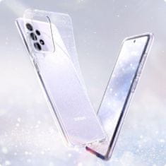 Spigen Liquid Crystal silikonový kryt na Samsung Galaxy A52 5G/4G, glitter průsvitný