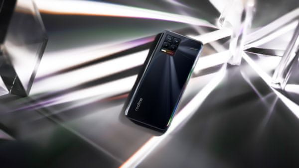 Realme 8 veľký AMOLED displej Full HD+ rozlíšenie dlhá výdrž veľkokapacitná batéria, ultra rýchle nabíjanie, výkonný procesor, štyri fotoaparáty, ultraširokouhlý, makro, NFC obnovacia frekvencia SuperDart nabíjanie MediaTek Helio G95 Android 11 Bluetooth 5.1 čítačka odtlačkov prstov v displeji bezrámečkový displej hĺbkový objektív