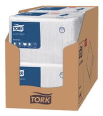 Tork Papírové ubrousky 1vrstva 33x33cm bílé 500ks