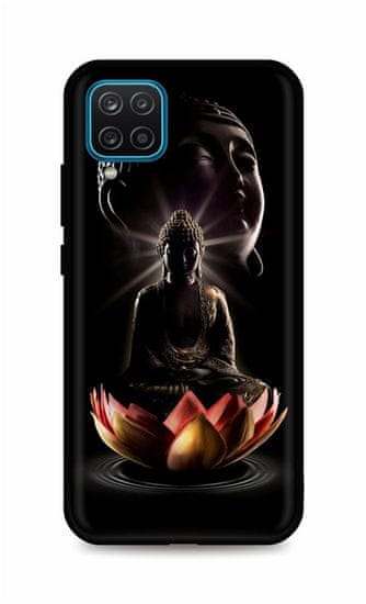 TopQ Kryt Samsung A12 silikon Meditation 56701