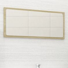 Vidaxl Koupelnové zrcadlo dub sonoma 80 x 1,5 x 37 cm dřevotříska