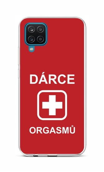 TopQ Kryt Samsung A12 silikon Dárce 56794