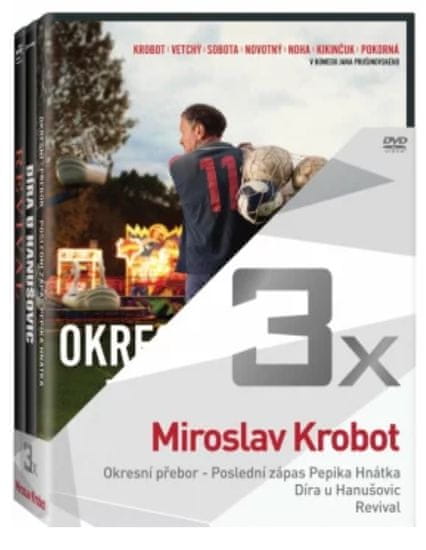 Kolekce 3x Miroslav Krobot (3x DVD)