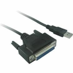 Kraftika Redukce (kabel) usb na paralelní port (db25f)