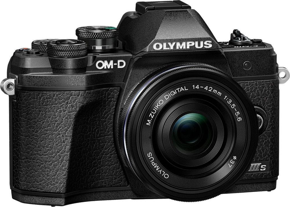 Olympus E-M10 III S 14-42 EZ Pancake Kit Black