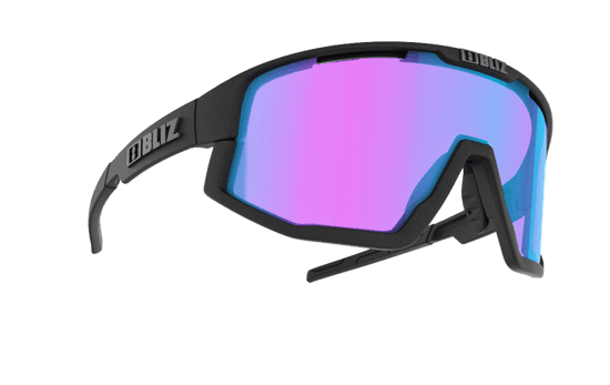 Bliz Fusion Nano Optics Black Begonia w Blue Multi NORDIC LIGHT - 52105-14N