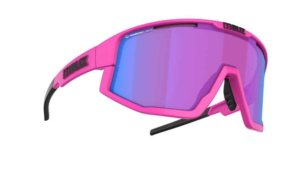 Bliz Fusion Nano Optics Matt Neon Pink Begonia w Blue Multi NORDIC LIGHT - 52105-44N