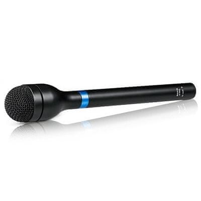 kvalitný mikrofón Boya by-HM100 do ruky xlr konektor guľová smerová charakteristika dlhá rukoväť integrovaný predzosilňovač pop filter snímanie zvuku zo všetkých strán