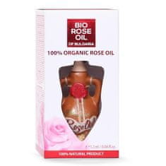 ELLEMARE Olej růžový BIO 100% ORGANIC ROSE OIL 1,2 ml 100% naturální produkt 