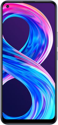 Realme 8 Pro, velký AMOLED displej, Full HD+ dlouhá výdrž velkokapacitní baterie, ultra rychlé nabíjení, výkonný procesor, čtyři fotoaparáty, ultraširokoúhlý, makro, NFC obnovací frekvence SuperDart 50W nabíjení Qualcomm Snapdragon 720G Android 11 Realme UI 2.0 Bluetooth 5.0 čtečka otisků prstů v displeji bezrámečkový displej hloubkový objektiv 108Mpx hlavní snímač trojnásobný zoom Always on displej tilt-shift mode HDR time-lapse mode dual view video