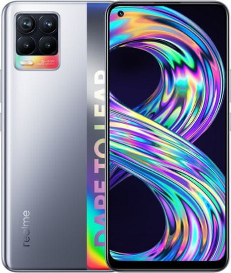 realme 8, 4GB/64GB, Cyber Silver