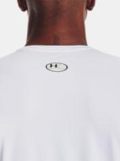 Under Armour Tričko HG Armour Fitted SS-WHT M