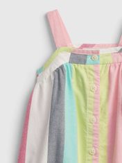 Gap Baby šaty stripe button dress 0-3M