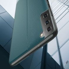 IZMAEL Elegantní knižkové pouzdro View Case pro Samsung Galaxy S21 5G - Červená KP10854