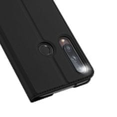 Dux Ducis Diářové pouzdro DUX DUCIS Skin Pro pro Huawei P40 Lite E - Černá KP9445