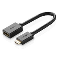 Ugreen 20137 adaptér Mini HDMI - HDMI, M/F, černý