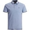 Pánské polo triko JJEPAULOS Slim Fit 12136668 Bright Cobalt (Velikost M)