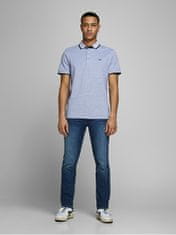 Jack&Jones Pánské polo triko JJEPAULOS Slim Fit 12136668 Bright Cobalt (Velikost M)