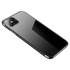 OEM Color Electroplating silikonové pouzdro na iPhone 12 Pro Max 6.7" black