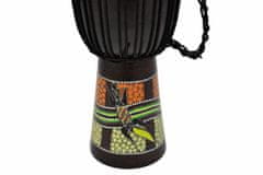 Greatstore Africký buben Djembe - 60 cm - ručně malovaný