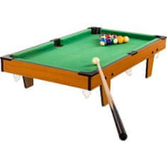 shumee Mini kulečník pool s příslušenstvím 92 x 52 x 19 cm - světlý