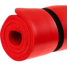 shumee Gymnastická podložka Movit 190 x 100 x 1,5 cm červená