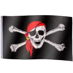 shumee FLAGMASTER Pirátská vlajka Jolly Roger, 120 x 80 cm