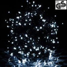 Greatstore Vánoční LED osvětlení - 60 m, 600 LED, studeně bílé