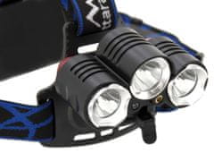 Greatstore Čelovka LED 400lm (1x XM-L+2x XP-E)