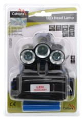 Greatstore Čelovka LED 400lm (1x XM-L+2x XP-E)