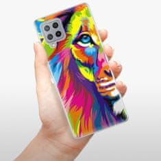 iSaprio Silikonové pouzdro - Rainbow Lion pro Samsung Galaxy A42