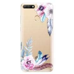 iSaprio Silikonové pouzdro - Flower Pattern 04 pro Huawei Y6 Prime 2018